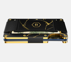 Ridge Wallet - Kintsugi - Black