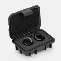 4mm Rounded Ring Set - Gunmetal