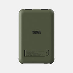 Ridge Power Bank - 10k mAh - Matte Olive