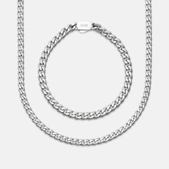 Curb Chain Kit - Platinum - Medium