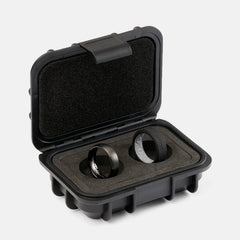 6mm Rounded Ring Set - Royal Black