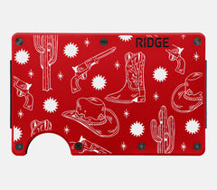 Ridge Wallet - Rodeo Red - Outlaw