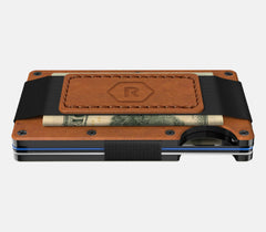 Ridge Wallet - Tobacco Brown Leather