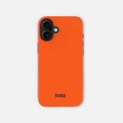 Ridge Phone Case - Basecamp Orange - iPhone 16 Plus