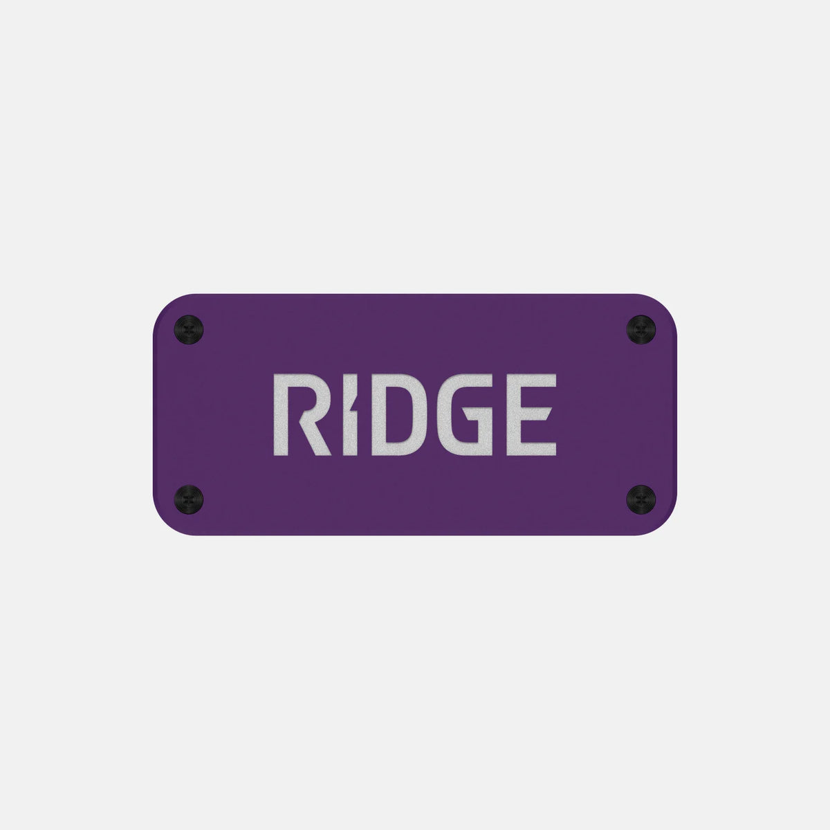 Ridge Logo Plate - Alaska Twilight