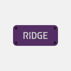 Ridge Logo Plate - Alaska Twilight