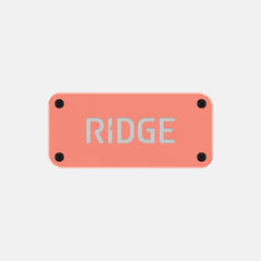 Ridge Logo Plate - Just Peachy