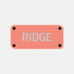 Ridge Logo Plate - Just Peachy