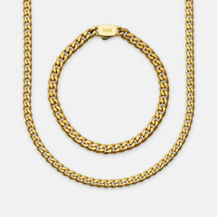 Curb Chain Kit - 18K Gold - Large