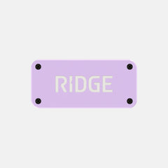 Ridge Logo Plate - Lavender