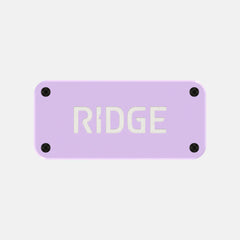 Ridge Logo Plate - Lavender