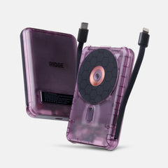 Ridge Power Bank - 10k mAh - Atomic Purple