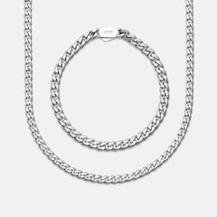 Curb Chain Kit - Platinum - Large