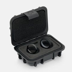 4mm Rounded Ring Set - Royal Black