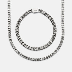 Curb Chain Kit - Titanium - Medium