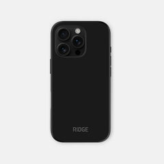 Ridge Phone Case - Matte Black - iPhone 16 Pro